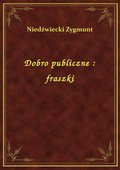 Dobro publiczne : fraszki - ebook