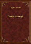 Ostatnia strofa - ebook