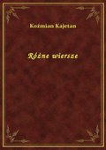 Różne wiersze - ebook