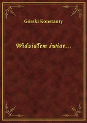 : Widziałem świat... - ebook